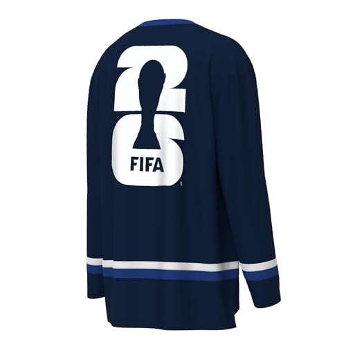 Image of Outerstuff FIFA World Cup 2026 Mens Long Sleeve V-Neck Hockey Jersey