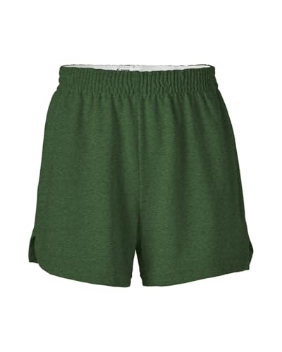 Soffe Shorts de torcida autênticos para meninas – Shorts de ginástica de mistura de algodão macio pa