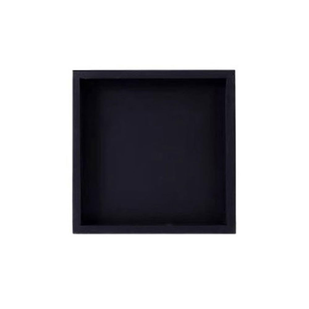 Kx9Lb8d plant saucer Imitation Cement Flower Pot Saucer, for Indoors Outdoors Square Plant Palle Drain Pan flower pot saucer(Black,Small)