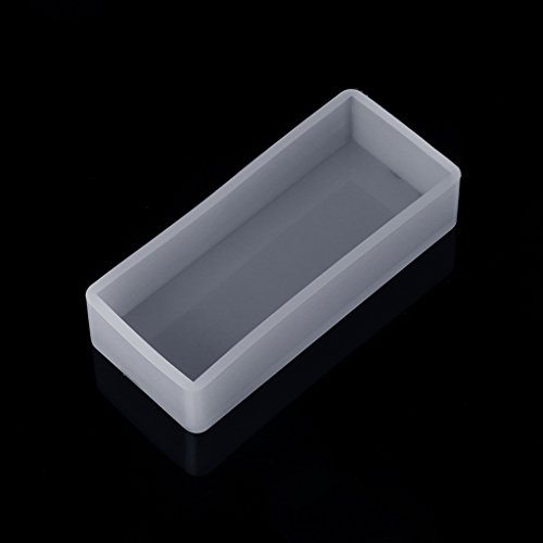 Baiyao - Stampo quadrato per gioielli in resina, stampi in silicone per gioielli fai da te, adatti per decorazioni artigianali