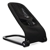 My Babiie Reclining Baby Bouncer – Newborn Ergonomic Bouncer Chair, from Birth to 9 Months (9kg) - Black
