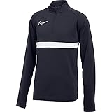 nike zion williamson injury Infantil NIKE Dri-fit Academy Big Kids\' Soccer Drill Top Camiseta, Unisex niños, Rojo/Blanco, 11 Años