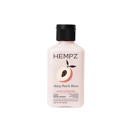 Image of Hempz Mini Juicy Lotion, Body Moisturizer, Peach, 2.25 fl.oz.