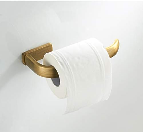 Antique Brass Wall Mounted Towel Rack with Brushed Finish for Bathroom Solid Gold Towel Ring Holder Bathroom Accessoriesen