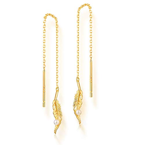 Boucles d'oreilles argent 925 et perles sauvgent pour dames, le cadeau idéal pour marquer un moment