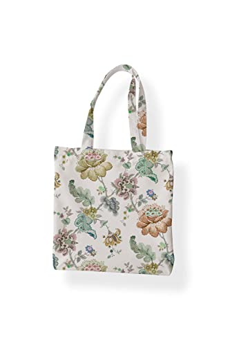 Castilla Textil | Bolsa de Tela Antimanchas | Bolsa de Cocina | Lavable | Diseño Exclusivo | Tote | Bolsa de Tela Pan | Bolsa de Tela para la Compra | Reutilizable | 41x45 cm | Modelo Arya Cover
