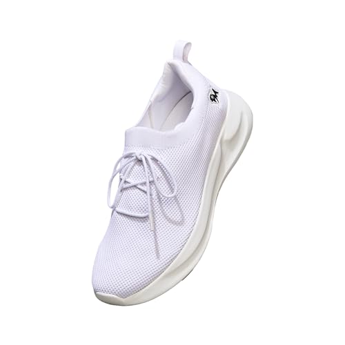 Image of Neeman's ReLive Knit Casual Lace Up Sneakers for Men | Trendy, Lightweight, Breathable Stylish Shoes | Padded Insole for Extra Support | Walking, Travelling, Outdoor Shoes for Men