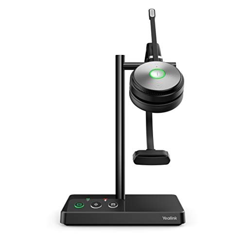 Yealink DECT Headset WH62 Dual UC, Schwarz