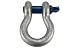 TEMCo 1 1/4" D Ring Bow Shackle Screw Pin Clevis Rigging Jeep Towing 12 Ton