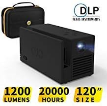 Switch Projector HD Projector Portable Projector with 20000 mAh Battery Movie Projector Compatible with Laptop, iPad（Including a Carrying Bag）