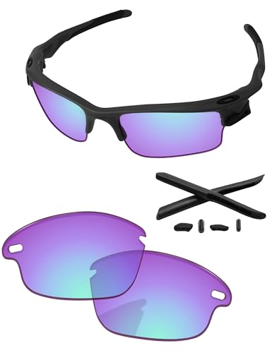 Image of Replacement Lenses & Rubber Kits for Oakley Fast Jacket OO9097 71mm - Precision Fit, UV Block & Impact Resistant