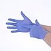 Produktbild SHOUPI 100 Stück Einweg-Nitrilhandschuhe Pulverfreie wasserdichte, haltbare medizinische Schutzhandschuhe Doctor Special Home Kitchen Special, Lila, M.