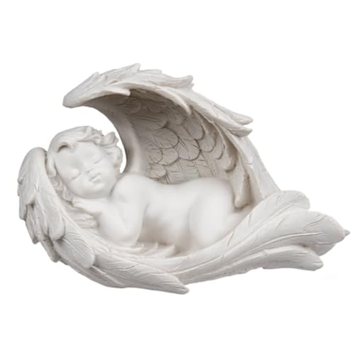 Tabac du Bassigny Ange déco avec Ailes Lumineuses LED - 19 x 11 cm