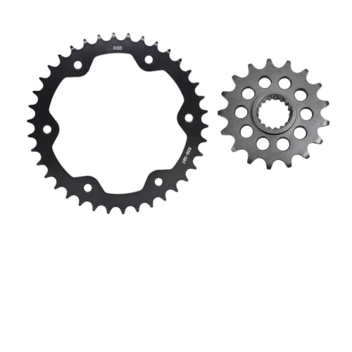 Kit de piñón 1290 SuperDu 14-24 evita tirones de cadena con paso 525 38T 17T