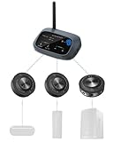 Venucast Harmony A3 - Auracast Kabellos Multi-Lautsprecher Audio-System, Sender & Erweiterbare Empfänger, Vereint Mehrere Aktivlautsprecher, 100m Reichweite für Zuhause, Multi-Room & Events