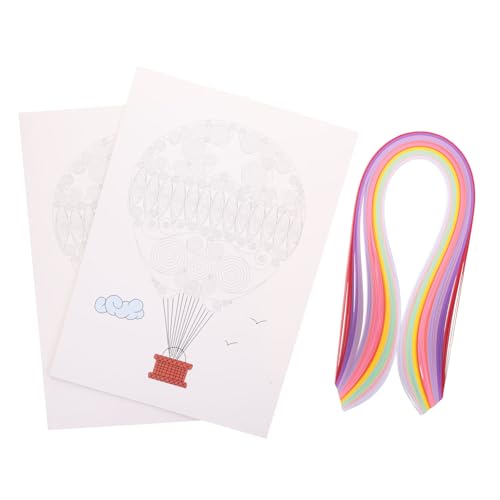 ARTIBETTER Quilling Art Paper Paper Filigree Kits DIY Handmade Craft Strip Cardmaking Tools