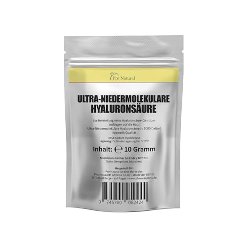 10g Hyaluronsäure Pulver zum selber herstellen eigener Kosmetik/Hyaluron Säure Gel