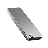 Hochgeschwindigkeits-USB C 3.1 Super-High-Übertragung ist schneller als herkömmliche Festplatte, die bis zu 500MB/s Lesegeschwindigkeit und 370MB/s Schreibgeschwindigkeit erreichen könnte, um Ihre Übertragungsgeschwindigkeit erheblich zu verbessern.