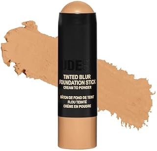 NUDESTIX Tinted Blur Foundation Stick Medium 4 – Mattierender Foundation Stick mit Soft-Focus Effekt – Leichte bis mittlere Deckkraft – Für ebenmäßige, natürliche Haut 6.1g