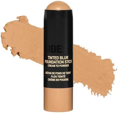 NUDESTIX Tinted Blur Foundation Stick Medium 4 – Mattierender Foundation Stick mit Soft-Focus Effekt – Leichte bis mittlere Deckkraft – Für ebenmäßige, natürliche Haut 6.1g