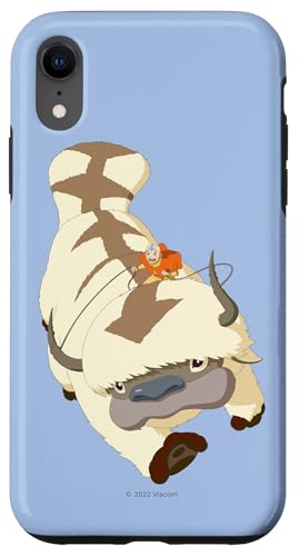 Avatar The Last Airbender Aang Appa Case for iPhone XR