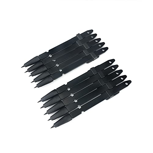 HUAAO 10pcs 440C Stainless Steel Darts for Dartboard