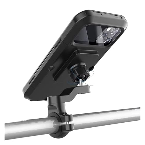 Support navigation vélo et moto avec étui étanche universel pour guidon de scooter et GPS