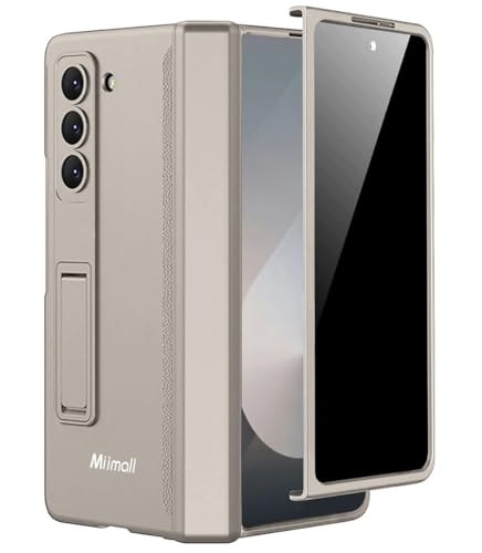 Coque Samsung Z Fold 6 rigide Miimall béquille et film verre intimité