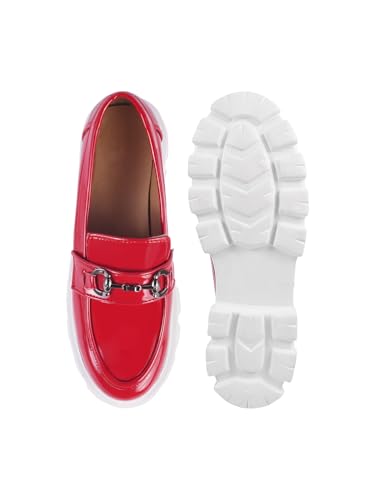 Image of TRYME Trendy Comfortable Extra Cushion Inner Sole Casual Loafer Shoes with Low Heels for Womens and Girls