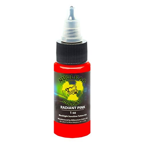 Millennium Mom's Nuclear Uv Blacklight Tattoo Ink - 9 Color Set - 1 Oz #TOP7