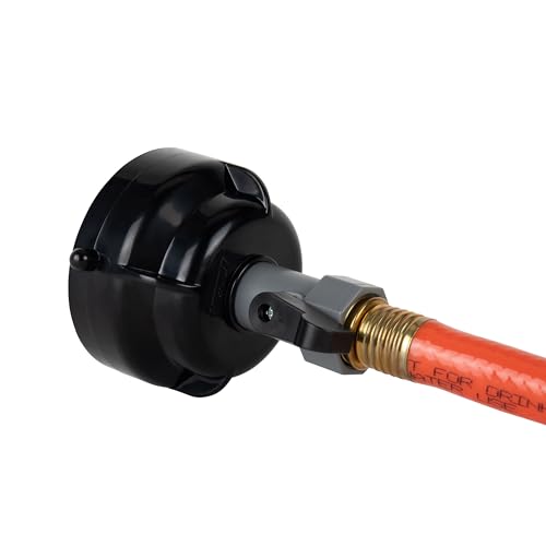 Camco RhinoFlex 10Ft RV CleanOut Gray/Black Water Hose with Rinser