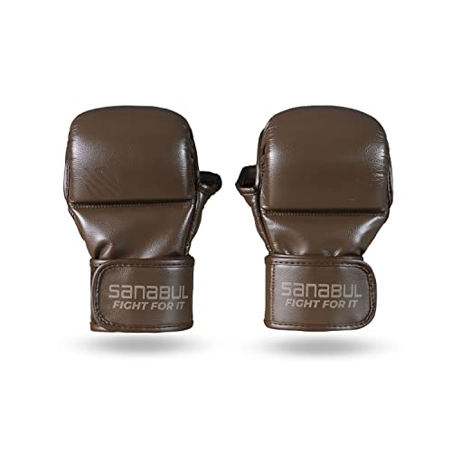 New Item Sanabul Battle Forged 7 Oz Mma Hybrid Sparring Gloves (Brown, L/Xl) #TOP4