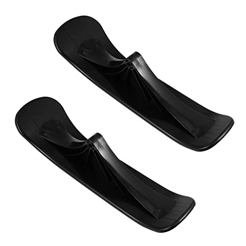 Garneck Schneeschlitten Scooter-schneeski-aufsatz Outdoor-Schnee-Scooter-Schlitten Mit Integrierter Schneebremse Für Gängigen Tretroller Leicht Austauschbar