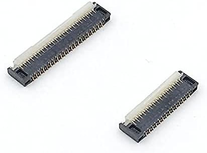 Upper Bottom LCD Screen Ribbon Port Socket Connector Clip Jack Slot for 3DS Replacement