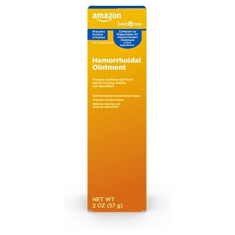 Amazon Basic Care Hemorrhoidal Ointment Cover