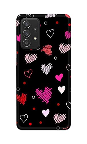 Image of PRINTFIDAA Vibrations of Love Hard Back Cover for Samsung Galaxy A52 / A52 5G (6.5 inch) Back Cover -(P6) KAT1009