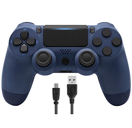 Donop Wireless Controller Compatible for PS4 / Slim/Pro Console, Double Vibration, 6-Axis Gyro