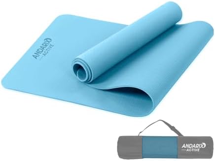 Tapete para Yoga Pilates em TPE Andarix Active Antiderrapante Imp...