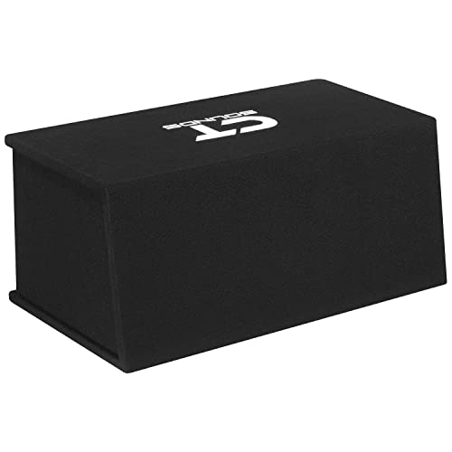 Image of CT Sounds Dual 10 inch 2600W Loaded Tropo Series Ported Car Subwoofer Box - TROPO-2X10D4