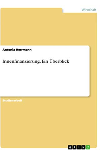 Innenfinanzierung. Ein Überblick (German Edition)