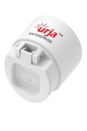 Image of PVC Pipe Fittings - High-Strength Leak-Proof Plumbing Joints for Water Supply, Drainage & Tank Connections - Durable (160mm (6 inch))