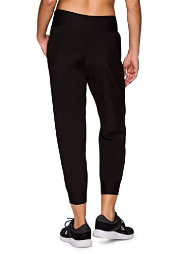 RBX Active Women's Relaxed Fit Lightweight Quick Drying Stretch Woven Pants with Pockets2
