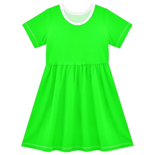 Summer Girl Dresses Short Sleeve Toddler Girl Outfits Clothes