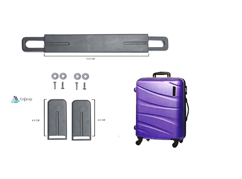 Image of Luggage Handle for VIP Safari, Amrican Turister, Skybag Trolley Bag Suitcases Replacement Handle for Luggage Parts (Black Colour- (1Pcs) for All Colour Suitcase)