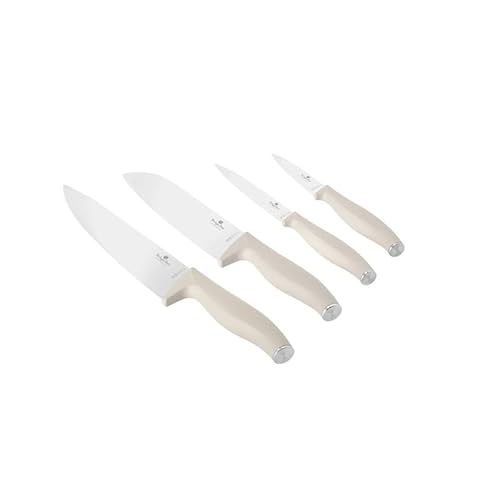 Berlinger Haus Messerset Edelstahl 4 Stück Sahara Collection | Stilvoll, Hochwertig und Elegant