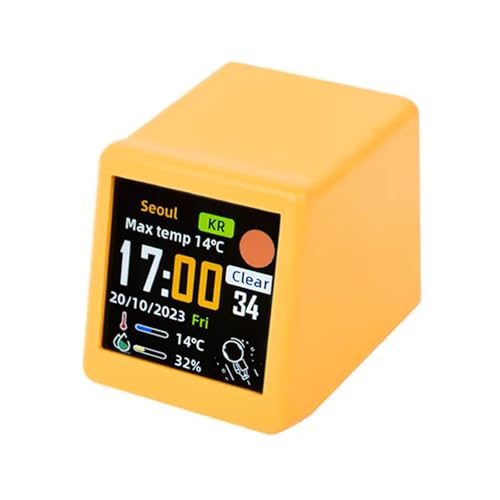 Smart Weather Station Mini WiFi Desktop Clock Weather