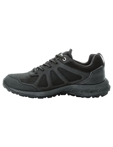 Jack Wolfskin Damen Woodland 2 Texapore Low Wanderschuh, Schwarz, 39 EU