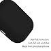 HATALKIN Case Compatible with Case Premium Silicone Case Protective Cover (Front LED Visible) (Won't Affect Wireless Charging) (Black)