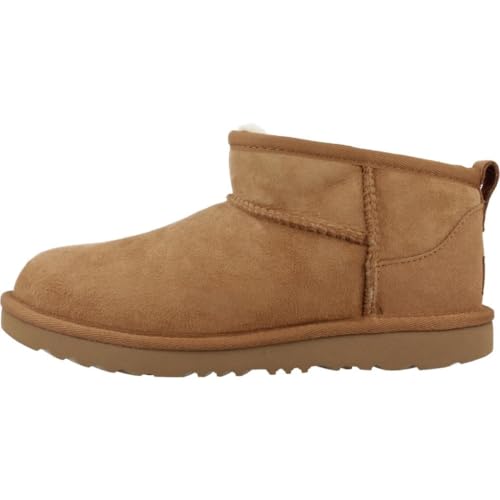 UGG Classic Ultra Mini-Stiefel für Kinder in Brown Größe 31 Leder