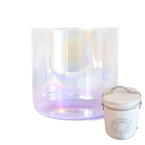 �O���f�[�V�����N���A�N���X�^���V���M���O�{�E�� - 432Hz �T�E���h�{�E�� �`���N���{�E�� ���ȃL�������O�P�[�X�t���A���K�ґz�ƃT�E���h�q�[�����O�ւ̃M�t�g (Color : Purple_7Inch F Note)